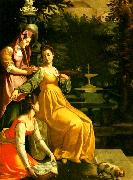 Jacopo da Empoli susanna i badet Germany oil painting artist